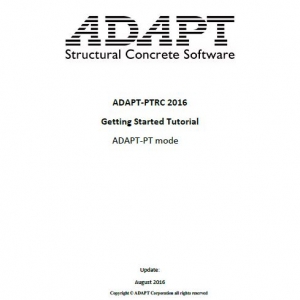 ADAPT-PTRC 2016 Getting Started Tutorial